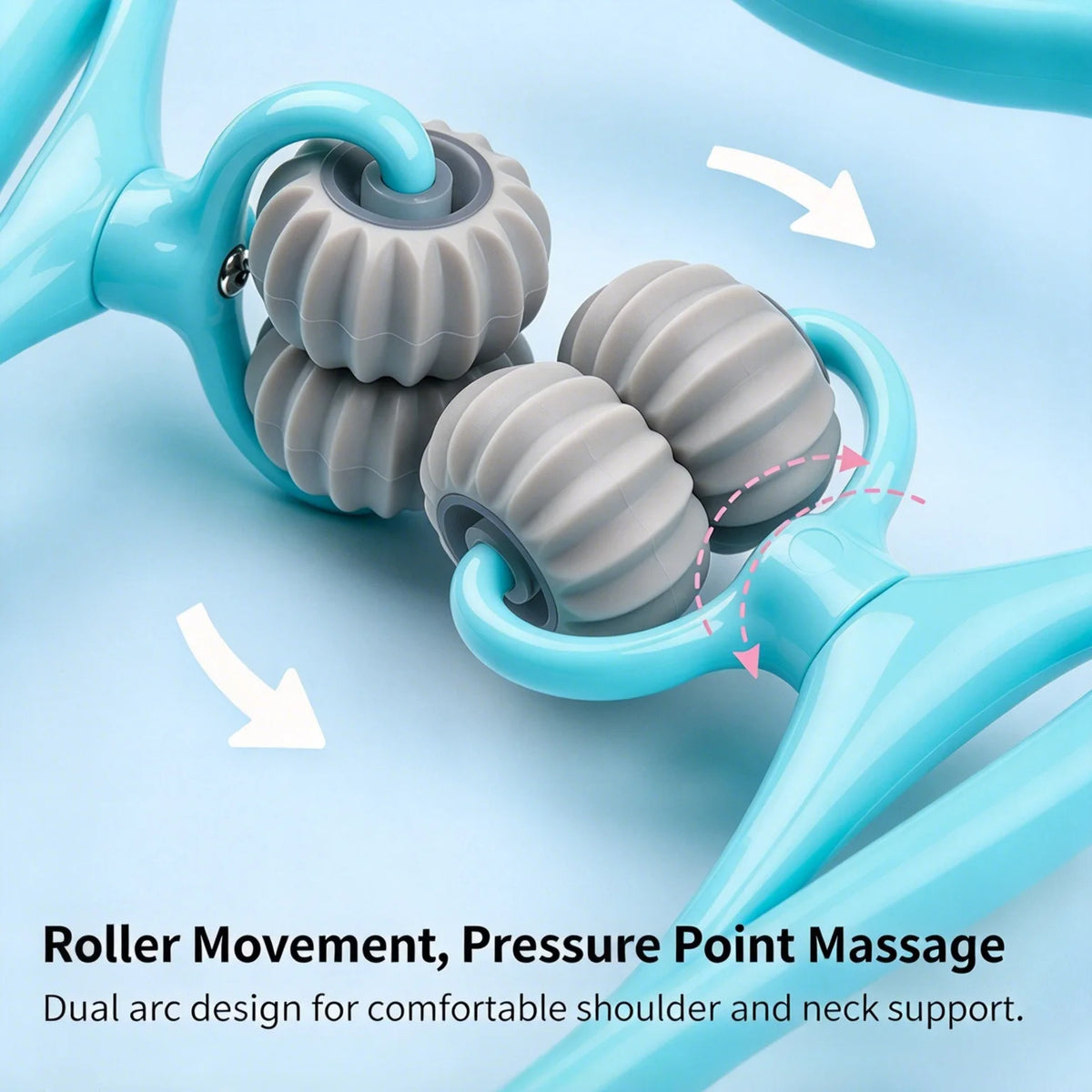 Cervical Neck Massager Manual Clamp Hand Roller