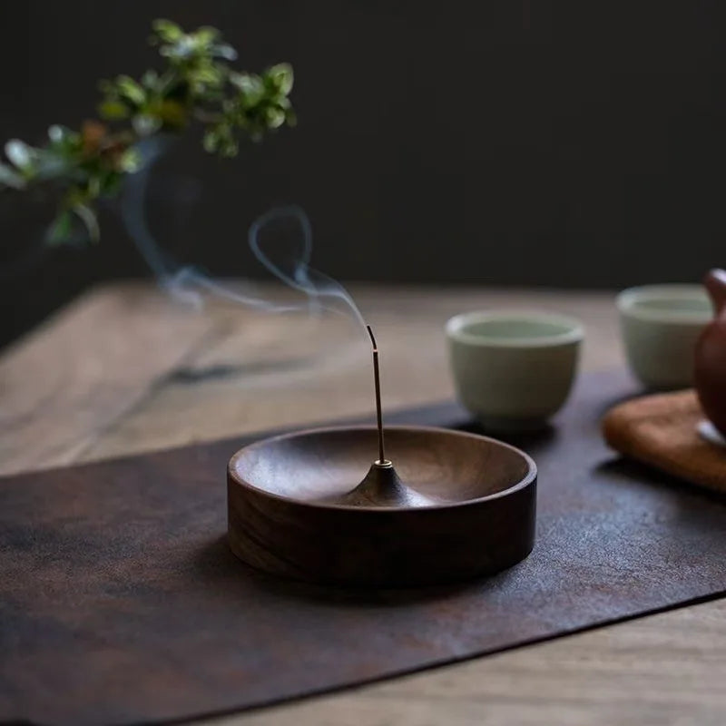 Wood Incense Burner