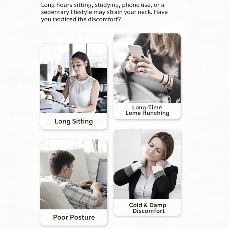 Cervical Neck Massager Manual Clamp Hand Roller