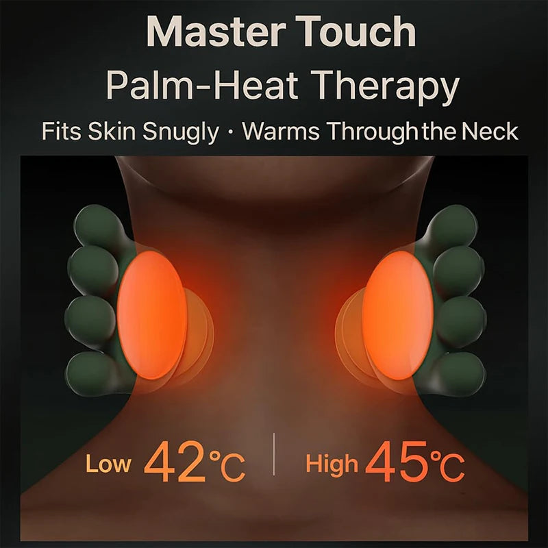 Bionic Neck Shoulder MassagerWaist Leg Body Muscles Massage Pillow