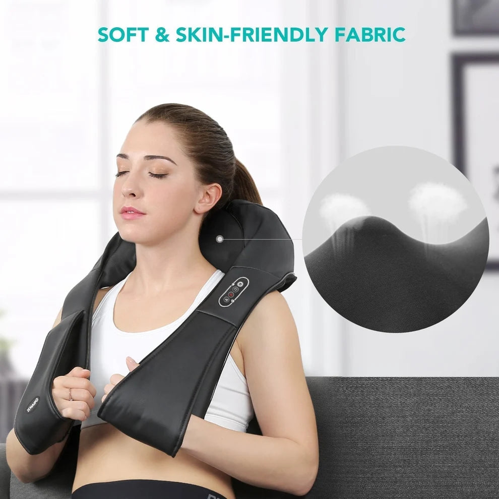 Neck and Shoulder Massager With Heat Electric Back